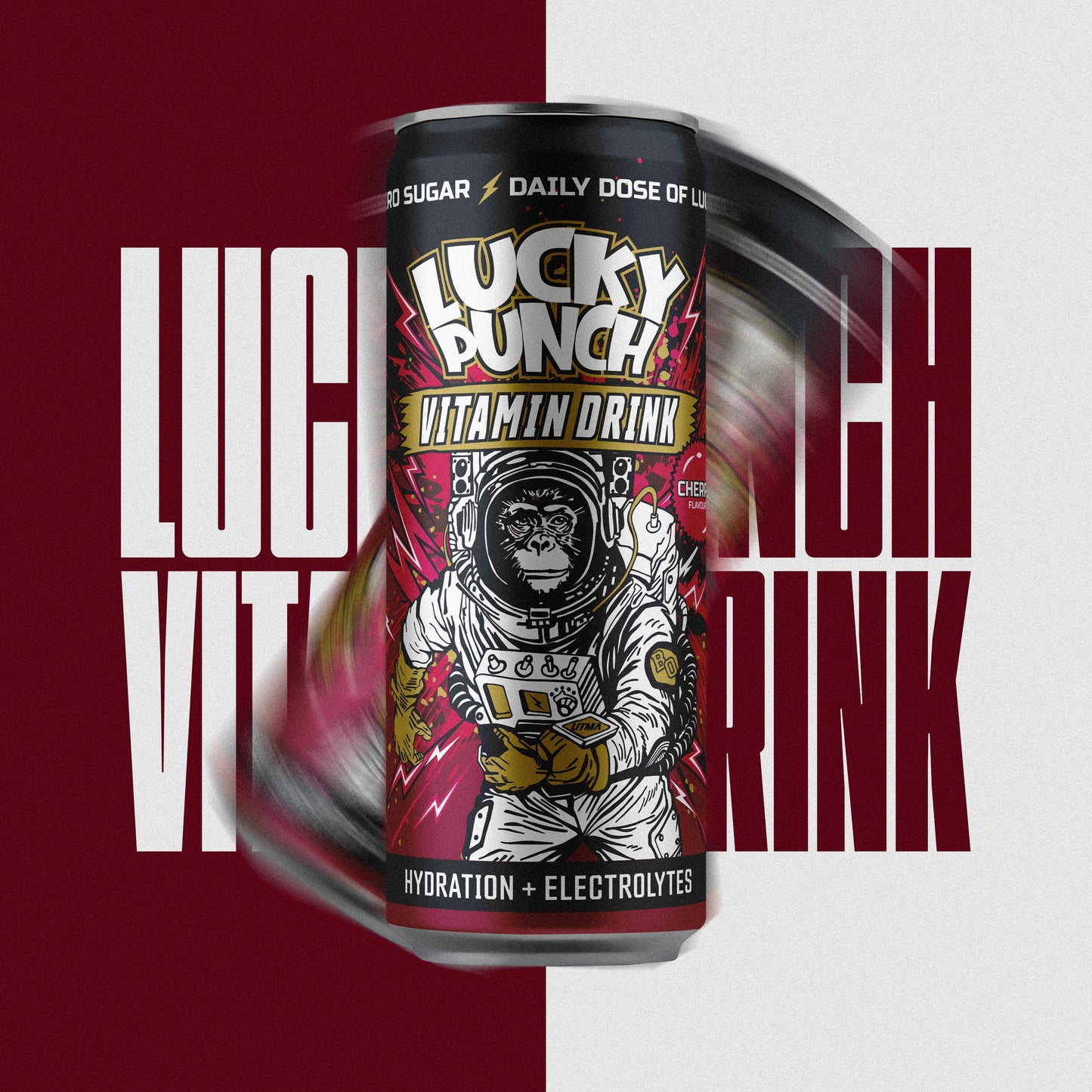 LUCKY PUNCH VITAMIN DRINK - Cherry