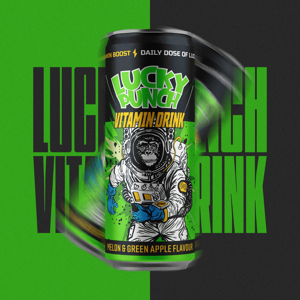 LUCKY PUNCH VITAMIN DRINK - Дыня и зелёное яблоко