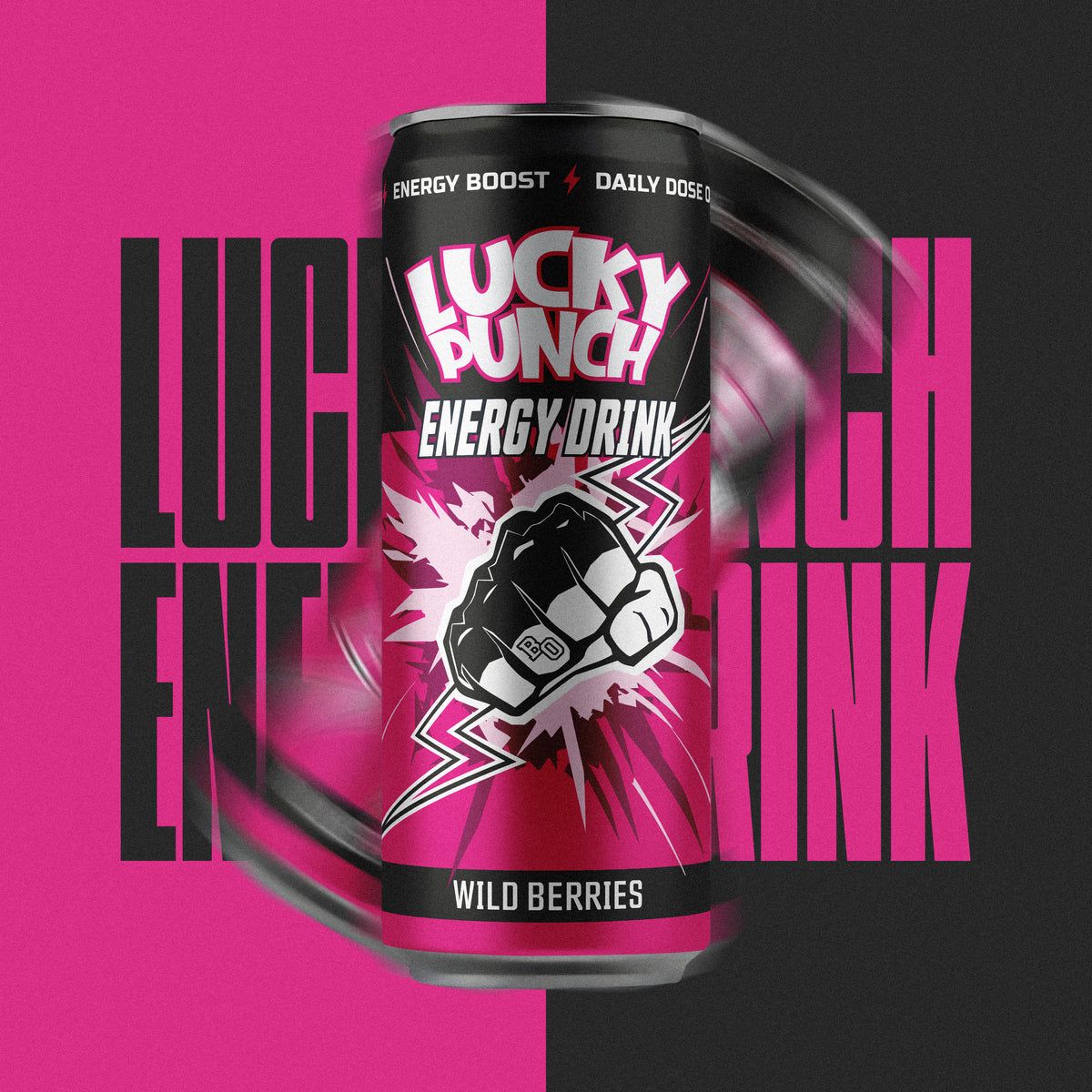 LUCKY PUNCH ENERGY DRINK - Лесные ягоды